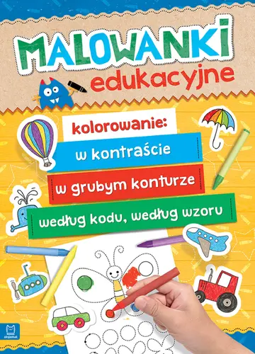 Okładka: Malowanki edukacyjne