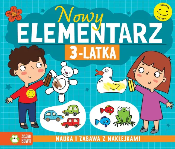 Okładka: Nowy elementarz 3-latka