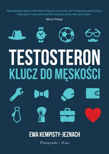 Okładka: Testosteron. Klucz do męskości