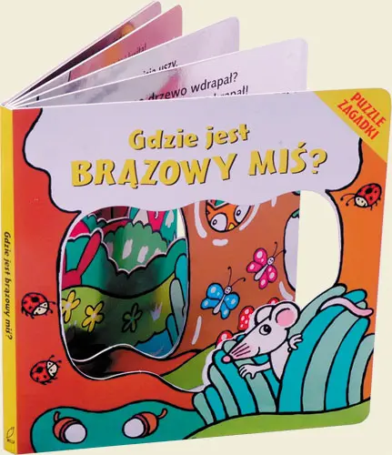 Okładka: Gdzie jest brązowy miś?