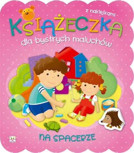 Okładka: Książeczka dla bystrych maluchów. Na spacerze