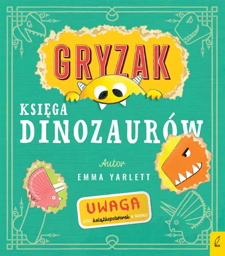 Okładka: Gryzak. Księga dinozaurów