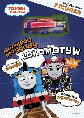 Okładka: Niezwykłe przygody lokomotyw