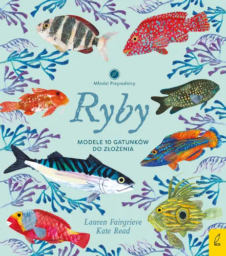 Okładka: Młodzi przyrodnicy. Ryby. Modele 3D