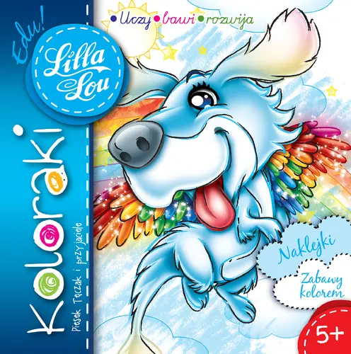 Okładka: Koloraki. Piesek Tęczak i przyjaciele