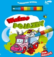 Okładka: Ważne pojazdy. Flamaster wodny