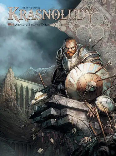 Okładka: Świat Akwilonu. Krasnoludy. Tom 10. Abokar z Bractwa Tarczy