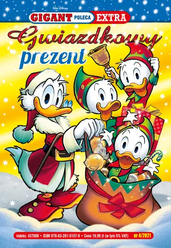 Okładka: Gigant Poleca Extra. Gwiazdkowy prezent. Tom 4/2021