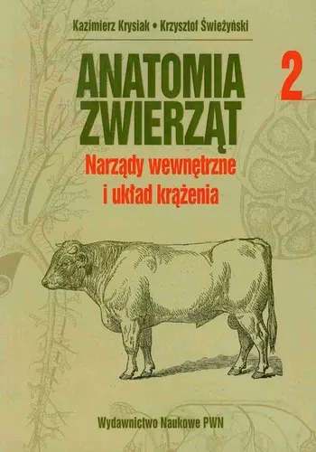 Okładka: Anatomia zwierząt. Tom 2
