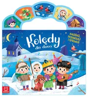 Okładka: Kolędy dla dzieci. Naciśnij, posłuchaj i śpiewaj!