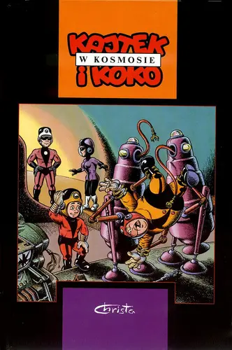 Okładka: Kajtek i Koko w kosmosie