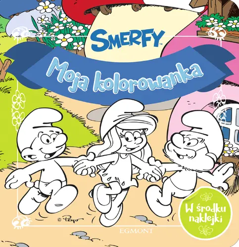 Okładka: Smerfy. Moja kolorowanka