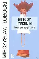 Okładka: Metody i techniki badań pedagogicznych