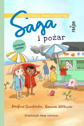Okładka: Saga i pożar