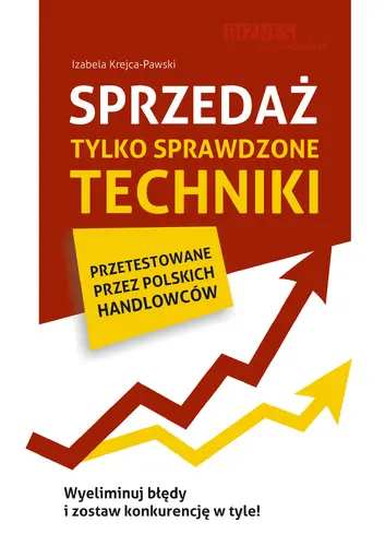 Okładka: Sprzedaż. Tylko sprawdzone techniki