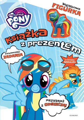Okładka: My Little Pony. Książka z prezentem. Rainbow Dash