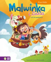 Okładka: Malwinka i Lusia. Lot po marzenia. Tom 3
