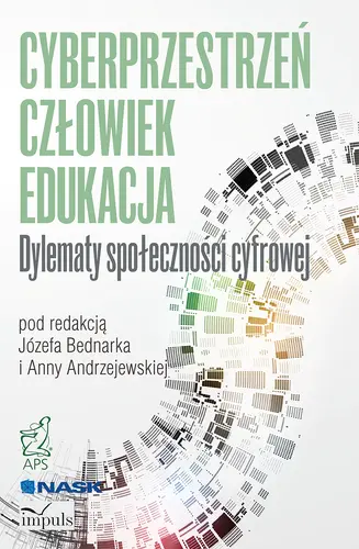 Okładka: CYBERPRZESTRZEŃ - CZŁOWIEK - EDUKACJA