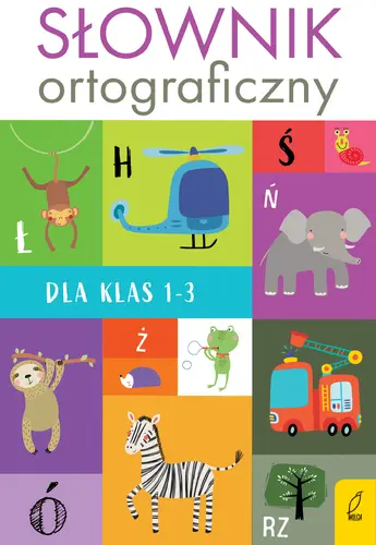 Okładka: Słownik ortograficzny dla klas 1-3