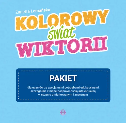 Okładka: Kolorowy świat Wiktorii. Pakiet