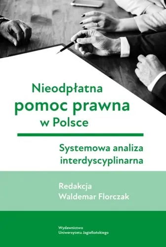 Okładka: Nieodpłatna pomoc prawna w Polsce