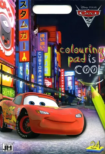 Okładka: Coloring Pad A4 - Auta
