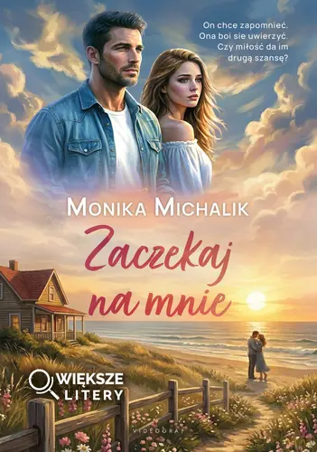 Okładka: Zaczekaj na mnie (Większe Litery)