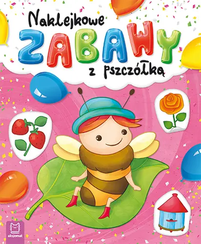 Okładka: Naklejkowe zabawy z pszczółką