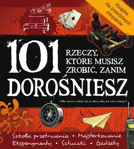 Okładka: 101 rzeczy, które musisz zrobić zanim dorośniesz