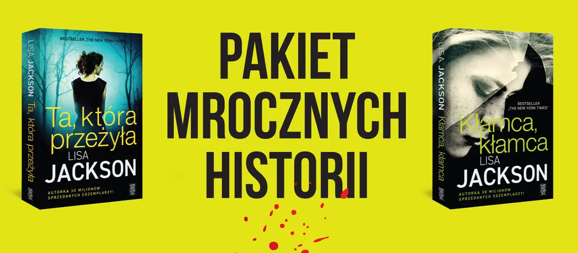 Okładka: Pakiet mrocznych historii (Kłamca..., Ta, która przeżyła)