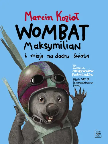 Okładka: Wombat Maksymilian i misja na dachu świata