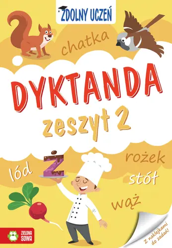 Okładka: Zdolny uczeń. Dyktanda 2