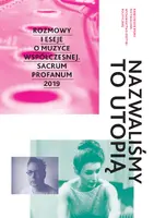 Okładka: Nazwaliśmy to utopią