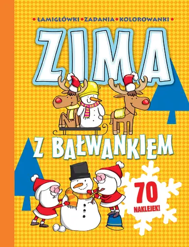 Okładka: Zima z bałwankiem