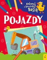 Okładka: Koloruj z kaczuszką Basią. Pojazdy