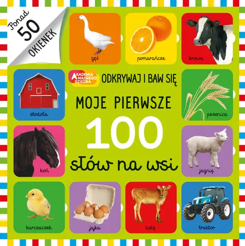 Okładka: Moje pierwsze 100 słów na wsi