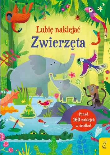 Okładka: Lubię naklejać. Zwierzęta