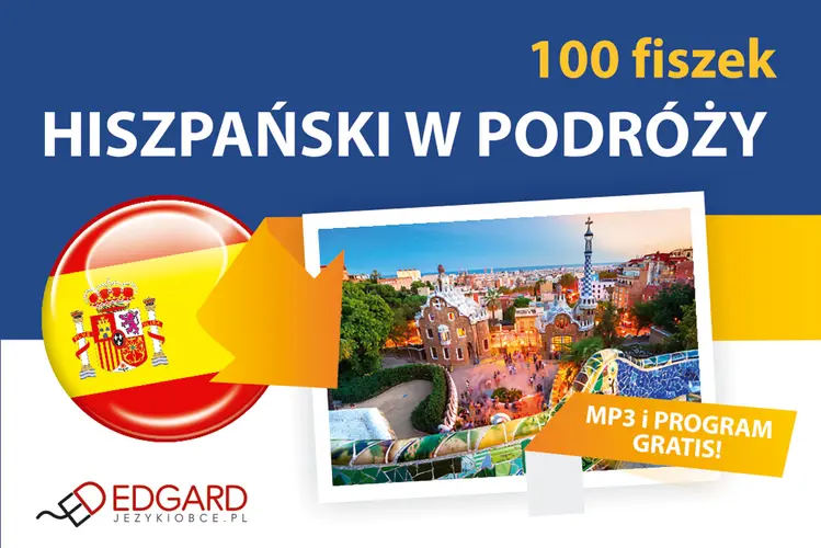 Okładka: Hiszpański 100 fiszek W podróży