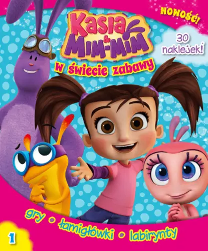 Okładka: Kasia & Mim-Mim W świecie zabawy