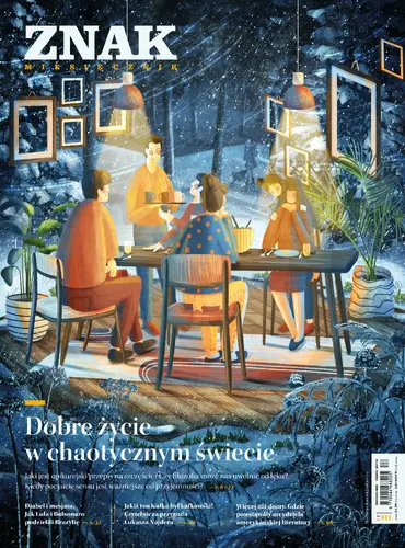 Okładka: Miesięcznik ZNAK 811 (12/2022) Dobre życie w chaotycznym świecie
