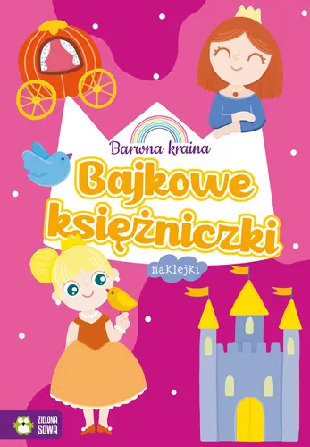 Okładka: Barwna kraina. Bajkowe księżniczki