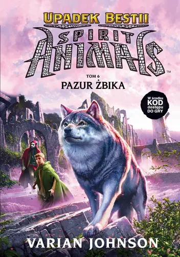 Okładka: Spirit Animals. Upadek Bestii. Pazur żbika. Tom 6