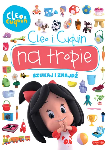 Okładka: Cleo i Cuquin na tropie. Szukaj i znajdź