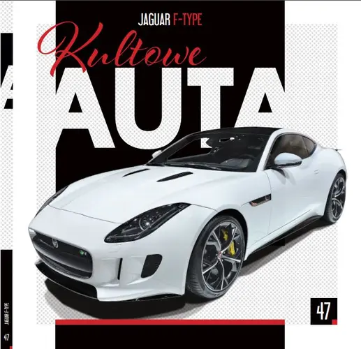 Okładka: Kultowe Auta cz.47 JAGUAR F-TYPE