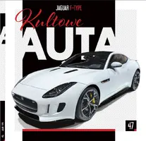Okładka: Kultowe Auta cz.47 JAGUAR F-TYPE