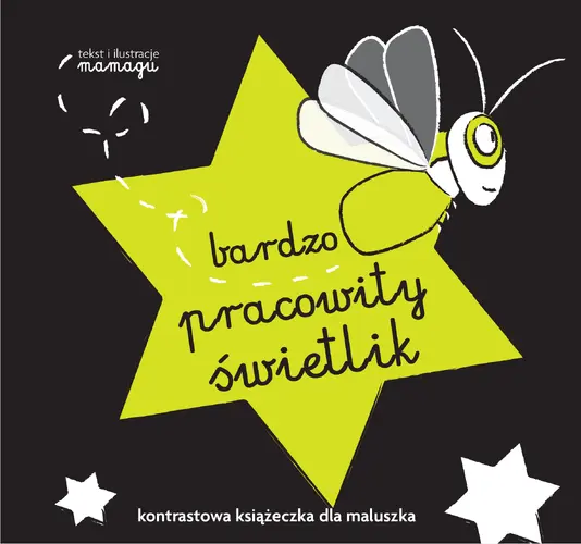 Okładka: Robaczki. Bardzo pracowity świetlik