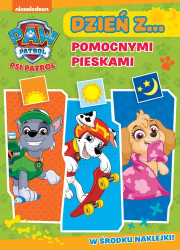 Okładka: Psi Patrol. Dzień z ...Pieskami pomocnikami