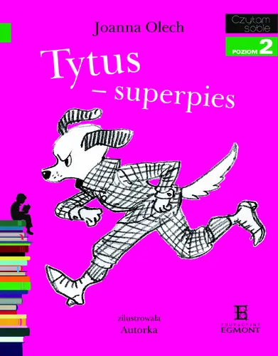 Okładka: Tytus - superpies.