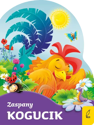 Okładka: Zaspany kogucik. Wykrojnik