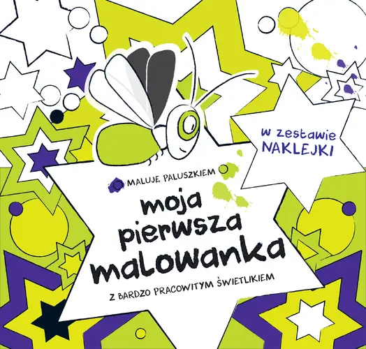 Okładka: Moja pierwsza kolorowanka. Świetlik
